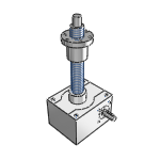 HSG-Tr-R - screw jack  rotating version  trapezoidal spindle